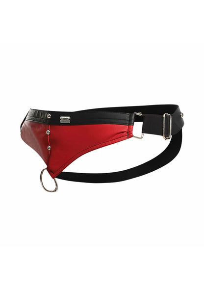 Bestel: DNGEON Cockring Jockstrap by MOB Eroticwear Dngeon - bij Happytoys: de erotische sex webshop | liever Happy dan Easy ⭐⭐⭐⭐⭐