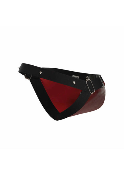Bestel: DNGEON Cockring Jockstrap by MOB Eroticwear Dngeon - bij Happytoys: de erotische sex webshop | liever Happy dan Easy ⭐⭐⭐⭐⭐