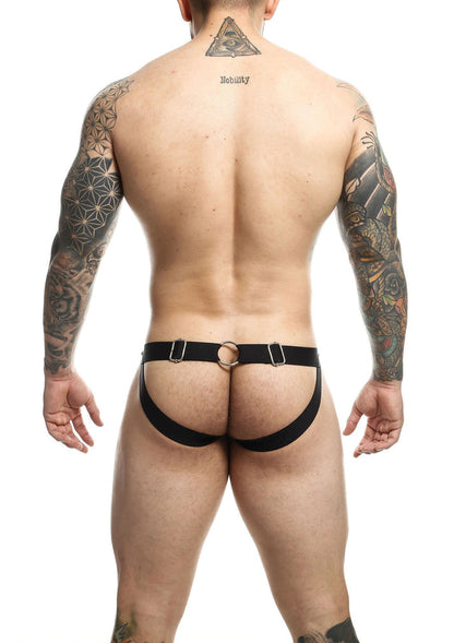 Bestel: DNGEON Peekaboo Jock by MOB Eroticware Dngeon - bij Happytoys: de erotische sex webshop | liever Happy dan Easy ⭐⭐⭐⭐⭐