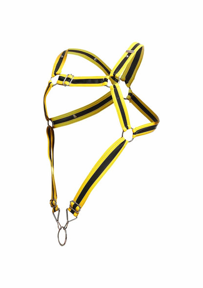 Bestel: DNGEON Cross Cockring Harness - bij Happytoys.nl, happytoys.be, Happytoys.ae: erotische sex webshop | liever Happy dan Easy ⭐⭐⭐⭐⭐