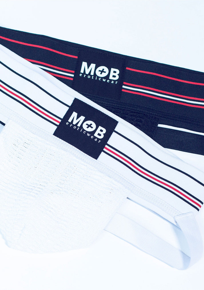 Bestel: Fetish Classic Wide Jockstrap by MOB Eroticwear - bij Happytoys: de erotische sex webshop | liever Happy dan Easy ⭐⭐⭐⭐⭐