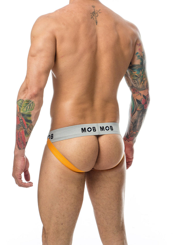 Bestel: MOB Stripe Classic Jock by MOB Eroticware - bij Happytoys: de erotische sex webshop | liever Happy dan Easy ⭐⭐⭐⭐⭐