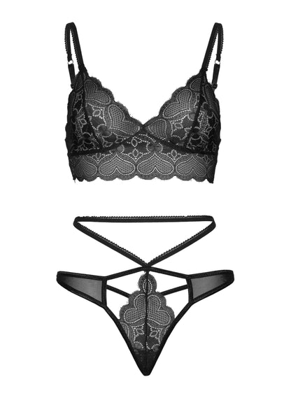 Bestel: Sweetheart Bralette and String by Leg Avenue - bij Happytoys: de erotische sex webshop | liever Happy dan Easy ⭐⭐⭐⭐⭐