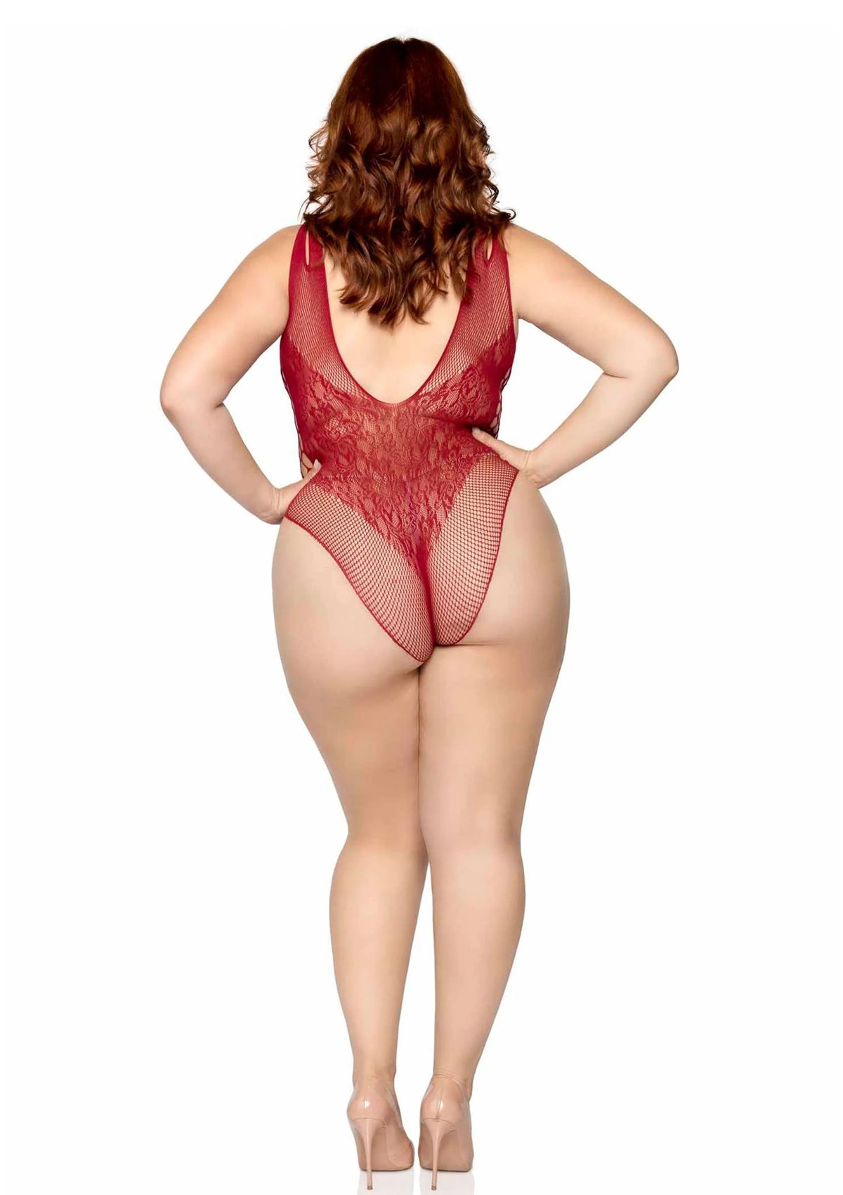 Bestel: Plus Seamless Bodysuit with Shoulder Straps by Leg Avenue - bij Happytoys.nl, happytoys.be, Happytoys.ae: erotische sex webshop | liever Happy dan Easy ⭐⭐⭐⭐⭐