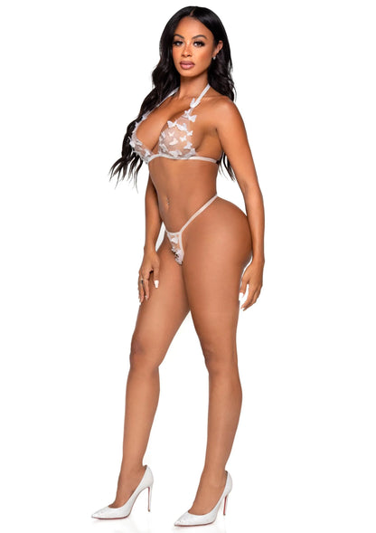 Bestel: Sheer Bra Top and String (S) by Leg Avenue - bij Happytoys: de erotische sex webshop | liever Happy dan Easy ⭐⭐⭐⭐⭐