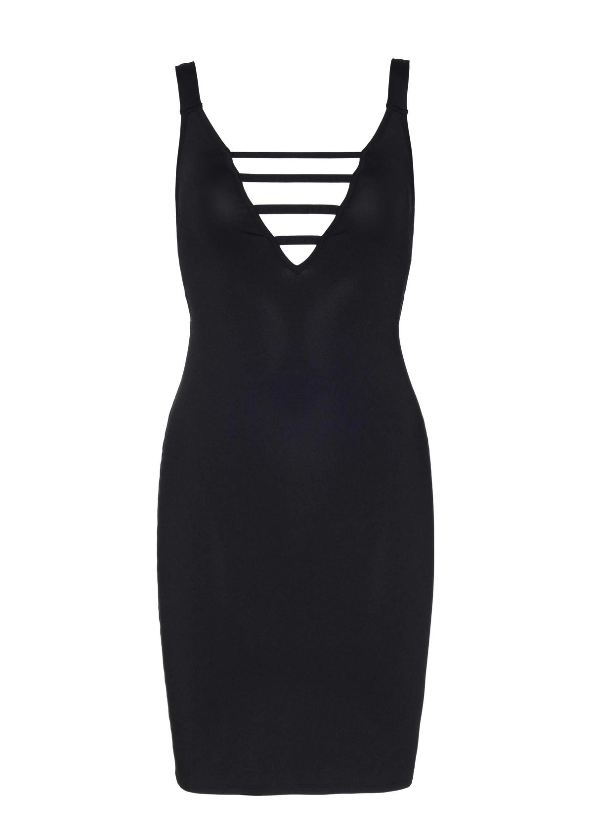 Bestel: Deep - V Mini Dress by Leg Avenue - bij Happytoys: de erotische sex webshop | liever Happy dan Easy ⭐⭐⭐⭐⭐