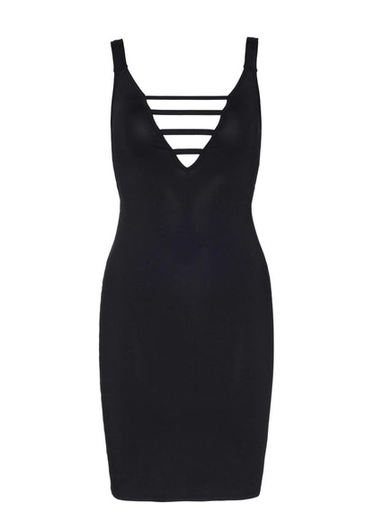 Bestel: Deep - V Mini Dress by Leg Avenue - bij Happytoys: de erotische sex webshop | liever Happy dan Easy ⭐⭐⭐⭐⭐
