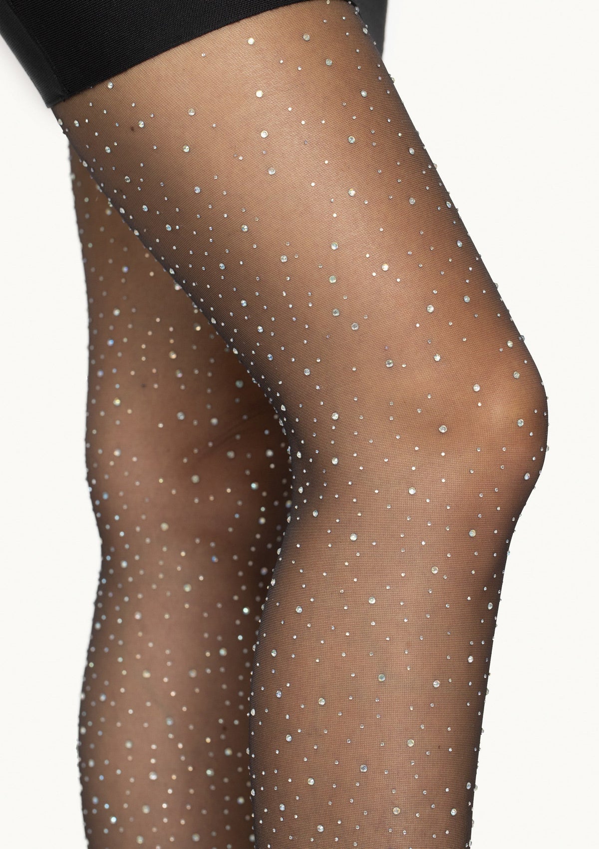 Bestel: Sheer Rhinestone Elastane Pantyhose - bij Happytoys.nl, happytoys.be, Happytoys.ae: erotische sex webshop | liever Happy dan Easy ⭐⭐⭐⭐⭐