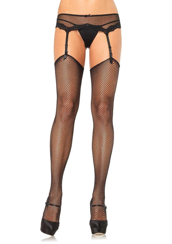 Bestel: Fishnet Stockings - bij Happytoys.nl, happytoys.be, Happytoys.ae: erotische sex webshop | liever Happy dan Easy ⭐⭐⭐⭐⭐ - Default Title - 85091 - BLACK - O/S