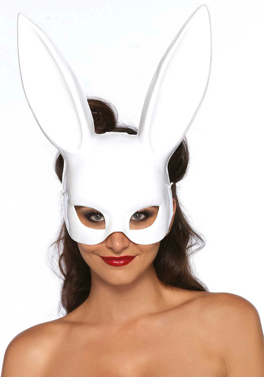 Bestel: Masquerade Rabbit Mask playboy bunny by Leg Avenue - bij Happytoys.nl, happytoys.be, Happytoys.ae: erotische sex webshop | liever Happy dan Easy ⭐⭐⭐⭐⭐ - Wit - 88008 - WHITE - O/S