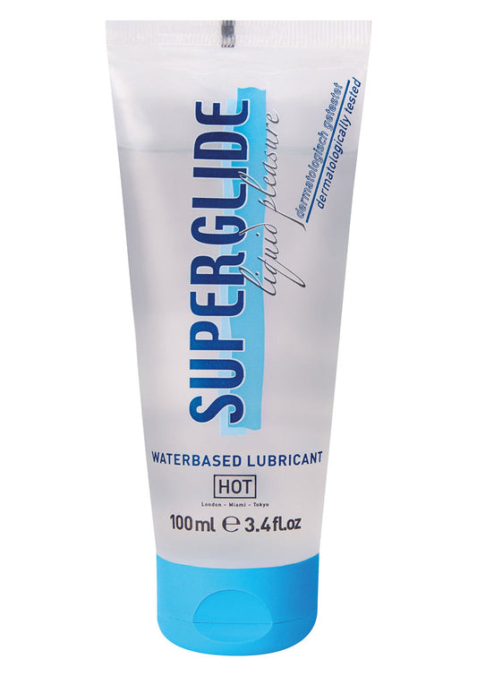 Bestel: Superglide Liquid Pleasure Lube 100 ml by Hot - bij Happytoys: de erotische sex webshop | liever Happy dan Easy ⭐⭐⭐⭐⭐