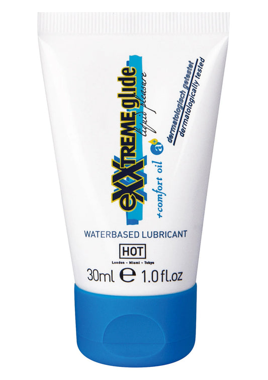 Bestel: Exxtreme Liquid Pleasure Glide Waterbased 30 ml by Hot - bij Happytoys.nl, happytoys.be, Happytoys.ae: erotische sex webshop | liever Happy dan Easy ⭐⭐⭐⭐⭐ - Default Title - 90210 - NATUREL - 30