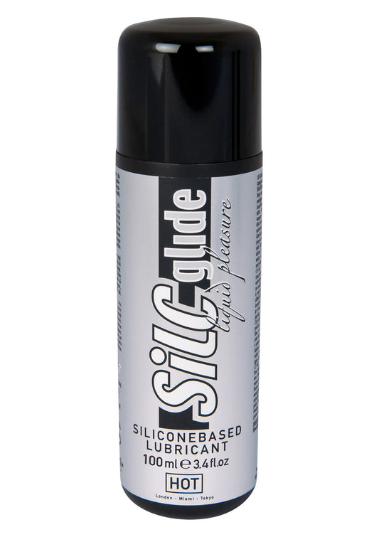 Bestel: Silicone Glide Liquid Pleasure 100 ml by Hot - bij Happytoys: de erotische sex webshop | liever Happy dan Easy ⭐⭐⭐⭐⭐