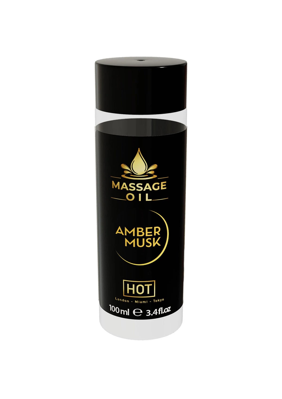 Bestel: Massage Oil 100 ml by Hot - bij Happytoys: de erotische sex webshop | liever Happy dan Easy ⭐⭐⭐⭐⭐