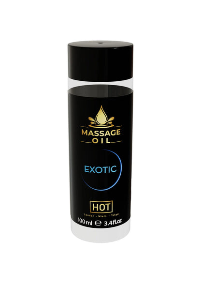 Bestel: Massage Oil 100 ml by Hot - bij Happytoys: de erotische sex webshop | liever Happy dan Easy ⭐⭐⭐⭐⭐