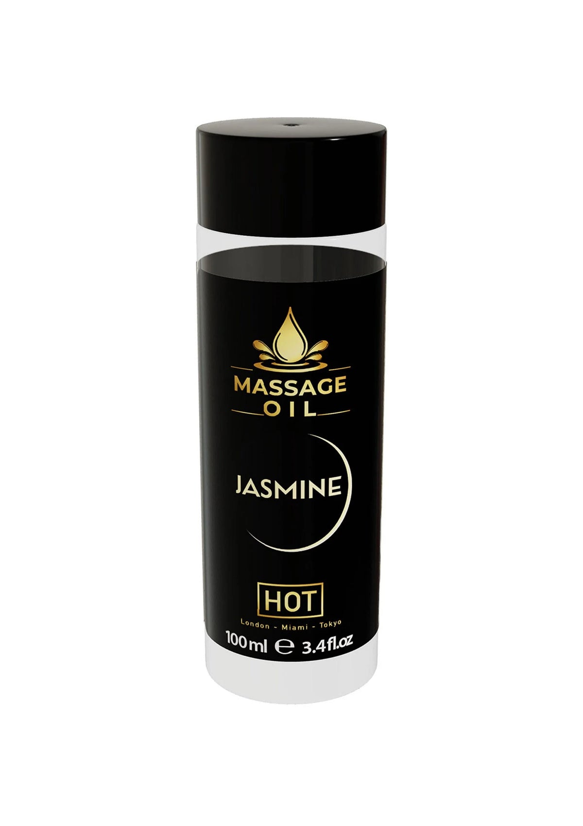 Bestel: Massage Oil 100 ml by Hot - bij Happytoys: de erotische sex webshop | liever Happy dan Easy ⭐⭐⭐⭐⭐