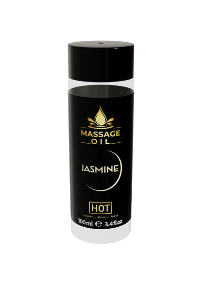 Bestel: Massage Oil 100 ml by Hot - bij Happytoys: de erotische sex webshop | liever Happy dan Easy ⭐⭐⭐⭐⭐