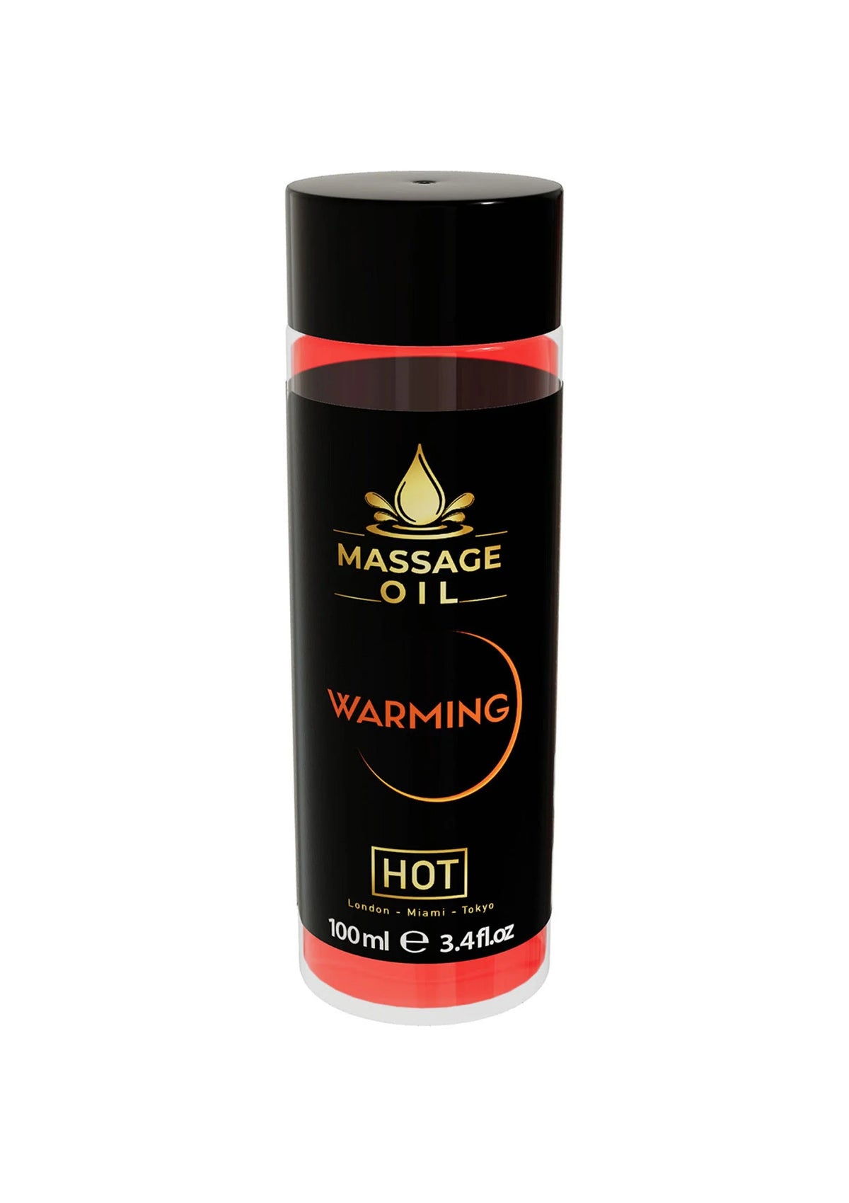 Bestel: Massage Oil 100 ml by Hot - bij Happytoys: de erotische sex webshop | liever Happy dan Easy ⭐⭐⭐⭐⭐