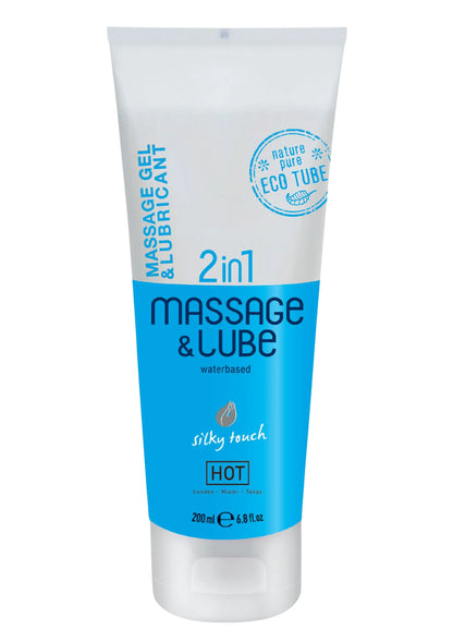 Bestel: Massage & Glide Gel 2 in 1 - bij Happytoys.nl, happytoys.be, Happytoys.ae: erotische sex webshop | liever Happy dan Easy ⭐⭐⭐⭐⭐ - Default Title - 90239 - NATUREL - 200
