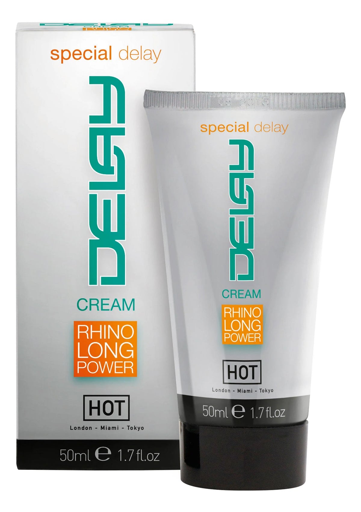 Bestel: Rhino Long Power Delay Creme 50 ml - bij Happytoys.nl, happytoys.be, Happytoys.ae: erotische sex webshop | liever Happy dan Easy ⭐⭐⭐⭐⭐ - Default Title - 90248 - NATUREL - 50
