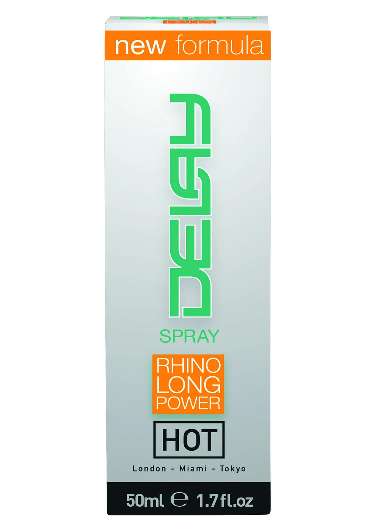 Bestel: Rhino Long Power Delay Spray 50 ml - bij Happytoys.nl, happytoys.be, Happytoys.ae: erotische sex webshop | liever Happy dan Easy ⭐⭐⭐⭐⭐