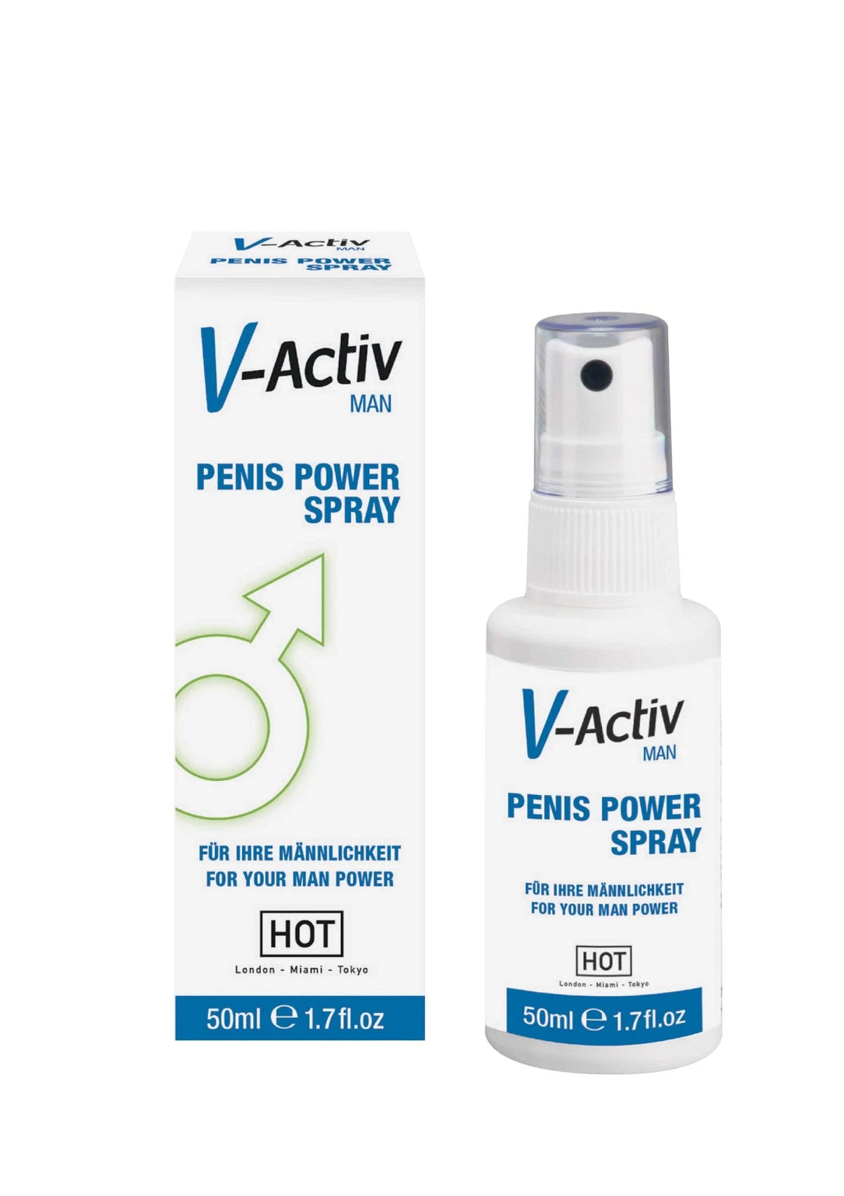 Bestel: V - Activ Penis Power Spray 50 ml - bij Happytoys.nl, happytoys.be, Happytoys.ae: erotische sex webshop | liever Happy dan Easy ⭐⭐⭐⭐⭐ - Default Title - 90262 - NATUREL - 50