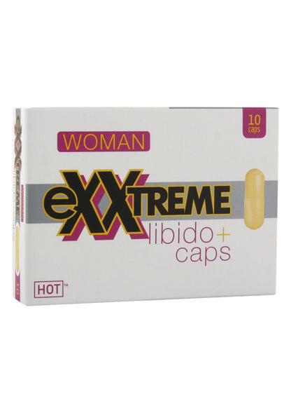 Bestel: Exxtreme Woman Libido Caps 10 pcs - bij Happytoys.nl, happytoys.be, Happytoys.ae: erotische sex webshop | liever Happy dan Easy ⭐⭐⭐⭐⭐ - Default Title - 90270 - NATUREL