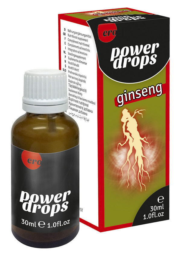Bestel: Power Ginseng Drops Men 30 ml by Hot Ero - bij Happytoys: de erotische sex webshop | liever Happy dan Easy ⭐⭐⭐⭐⭐