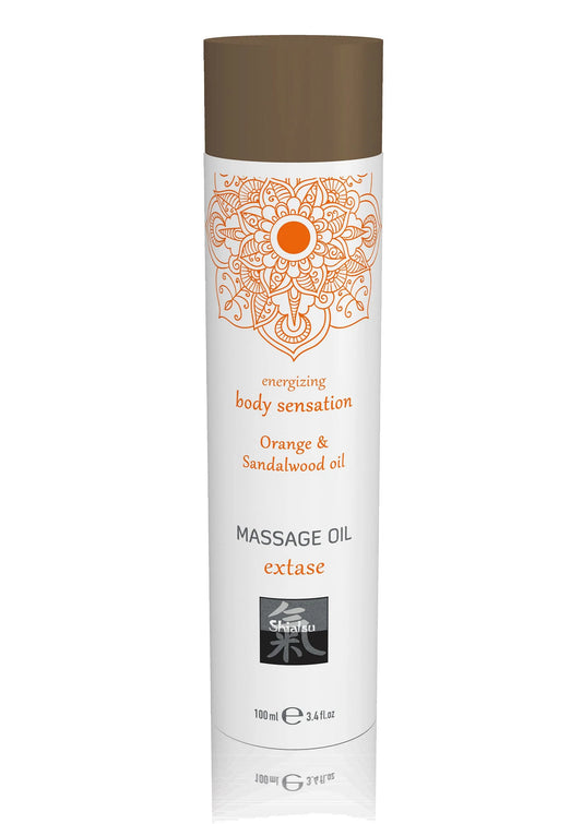 Bestel: Seductive Massage Oil 100 ml by Hot Shiatsu - bij Happytoys: de erotische sex webshop | liever Happy dan Easy ⭐⭐⭐⭐⭐ - Default Title - 90450 - EXTASE - 100
