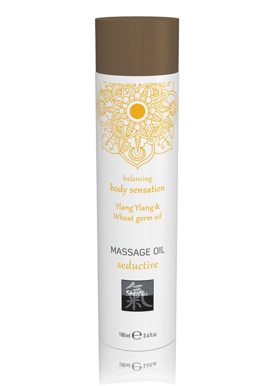 Bestel: Seductive Massage Oil 100 ml by Hot Shiatsu - bij Happytoys: de erotische sex webshop | liever Happy dan Easy ⭐⭐⭐⭐⭐