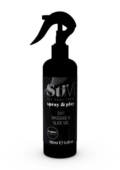 Bestel: StiVi Massage & Glide Gel 100m - bij Happytoys.nl, happytoys.be, Happytoys.ae: erotische sex webshop | liever Happy dan Easy ⭐⭐⭐⭐⭐