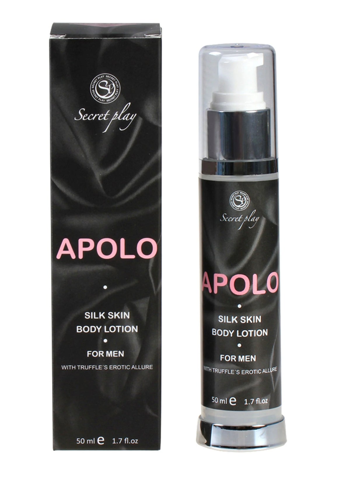 Bestel: Apolo Silk Skin Body Lotion - bij Happytoys.nl, happytoys.be, Happytoys.ae: erotische sex webshop | liever Happy dan Easy ⭐⭐⭐⭐⭐ - Default Title - 92307 - PHEROMONE - 50