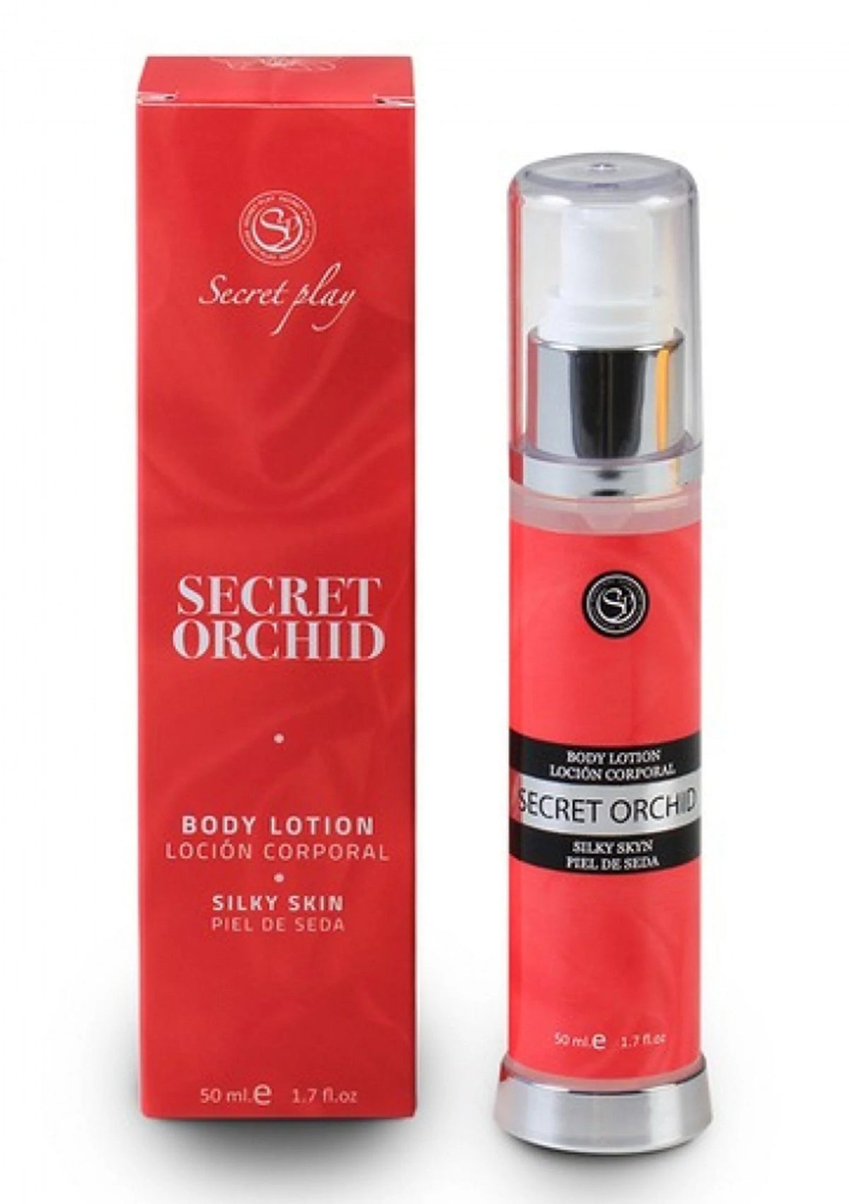 Bestel: Orchid Silk Skin Body Lotion - bij Happytoys.nl, happytoys.be, Happytoys.ae: erotische sex webshop | liever Happy dan Easy ⭐⭐⭐⭐⭐ - Default Title - 92308 - PHEROMONE - 50