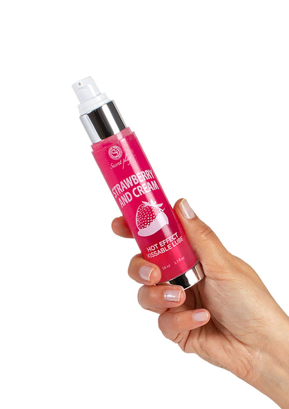 Bestel: Hot Effect Kissable Lubricant by Secret Play - glijmiddel bij Happytoys.nl, happytoys.be, Happytoys.ae: erotische sex webshop | liever Happy dan Easy ⭐⭐⭐⭐⭐