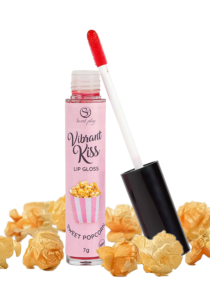 Bestel: Lip Gloss Vibrant Kiss by Secret Play - bij Happytoys: de erotische sex webshop | liever Happy dan Easy ⭐⭐⭐⭐⭐ - Popcorn - 92321 - POPCORN - 6