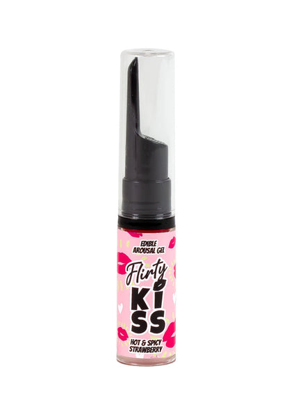 Bestel: Flirt Kiss Gel Strawberry Mint 2x8 gr by Secret Play - bij Happytoys: de erotische sex webshop | liever Happy dan Easy ⭐⭐⭐⭐⭐