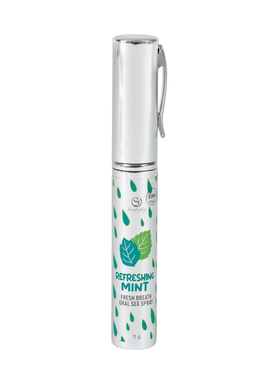 Bestel: Oral Sex Spray 11 gr by Secret Play - bij Happytoys: de erotische sex webshop | liever Happy dan Easy ⭐⭐⭐⭐⭐ - Lime - 92361 - MINT - 11