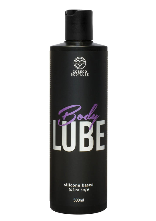 Bestel: Silicone Body Lube 500 ml by Cobeco - bij Happytoys: de erotische sex webshop | liever Happy dan Easy ⭐⭐⭐⭐⭐