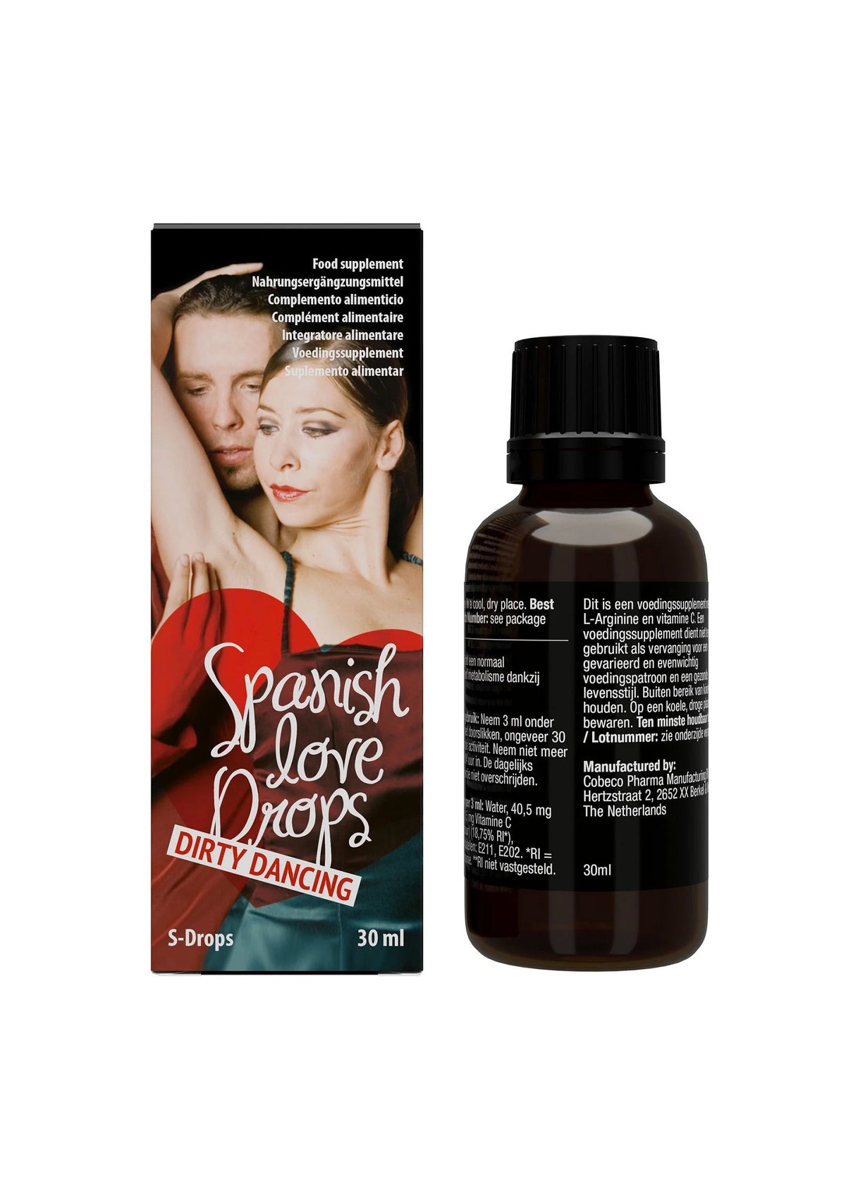 Bestel: Spanish Love Drops Dirty Dancing 30 ml - bij Happytoys.nl, happytoys.be, Happytoys.ae: erotische sex webshop | liever Happy dan Easy ⭐⭐⭐⭐⭐ - Default Title - 92551 - NATUREL - 30