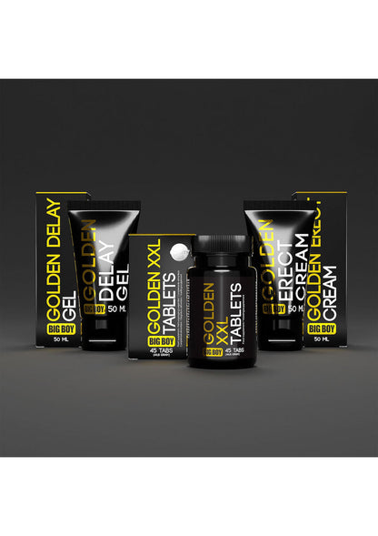 Bestel: Big Boy Golden XXL Tablets 45 pcs by Cobeco Big Boy - bij Happytoys.nl, happytoys.be, Happytoys.ae: erotische sex webshop | liever Happy dan Easy ⭐⭐⭐⭐⭐