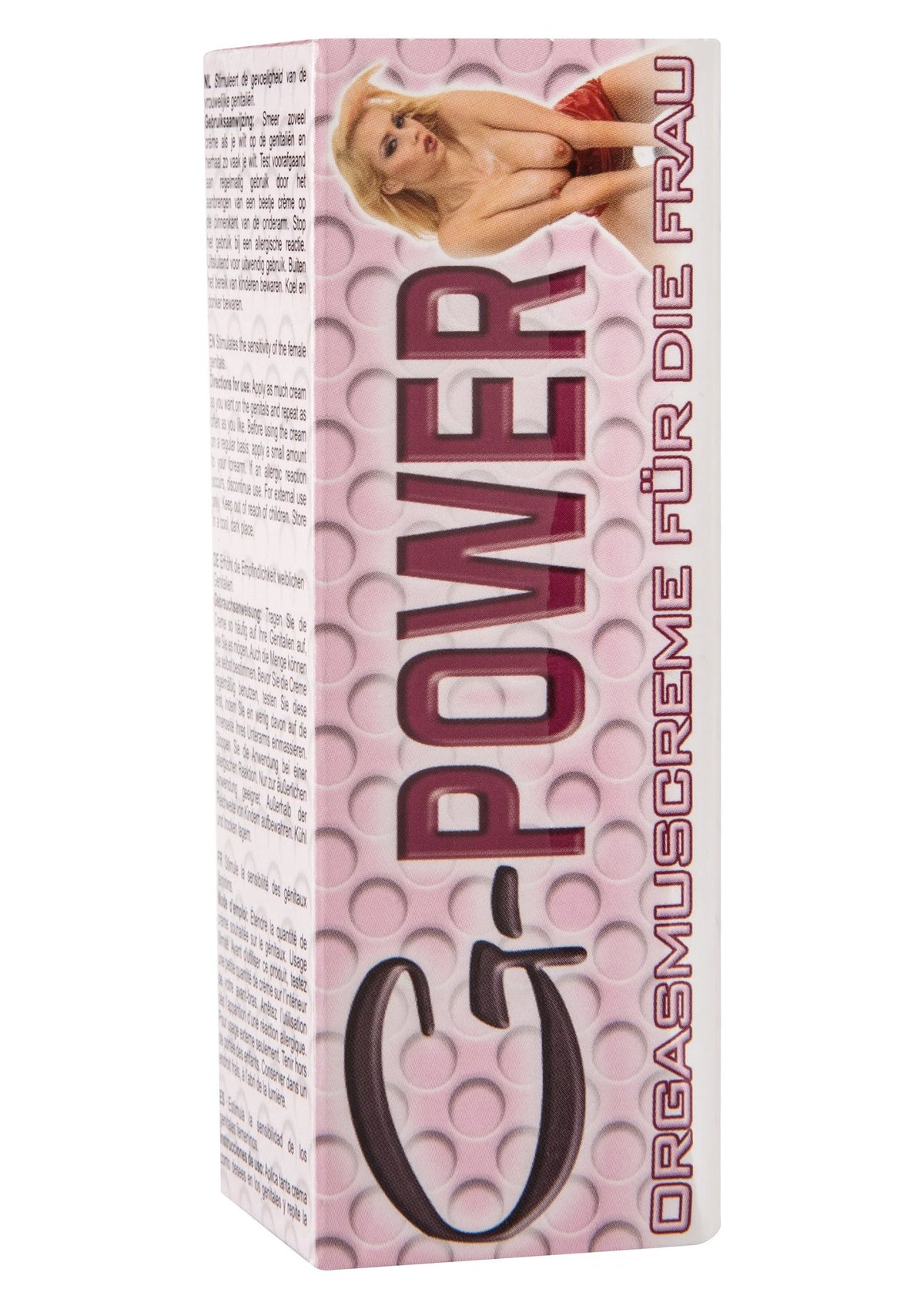 Bestel: G - Power Orgasm Cream 30 ml by Cobeco - bij Happytoys: de erotische sex webshop | liever Happy dan Easy ⭐⭐⭐⭐⭐