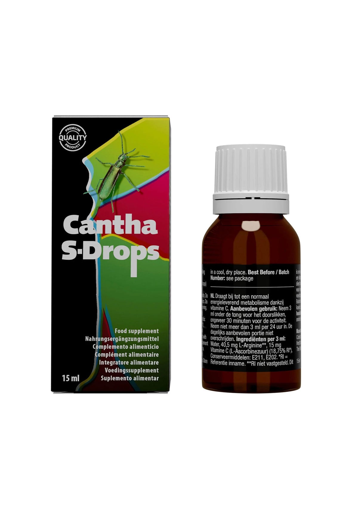 Bestel: Cantha S - Drops 15 ml - bij Happytoys.nl, happytoys.be, Happytoys.ae: erotische sex webshop | liever Happy dan Easy ⭐⭐⭐⭐⭐ - Default Title - 92574 - NATUREL - 15