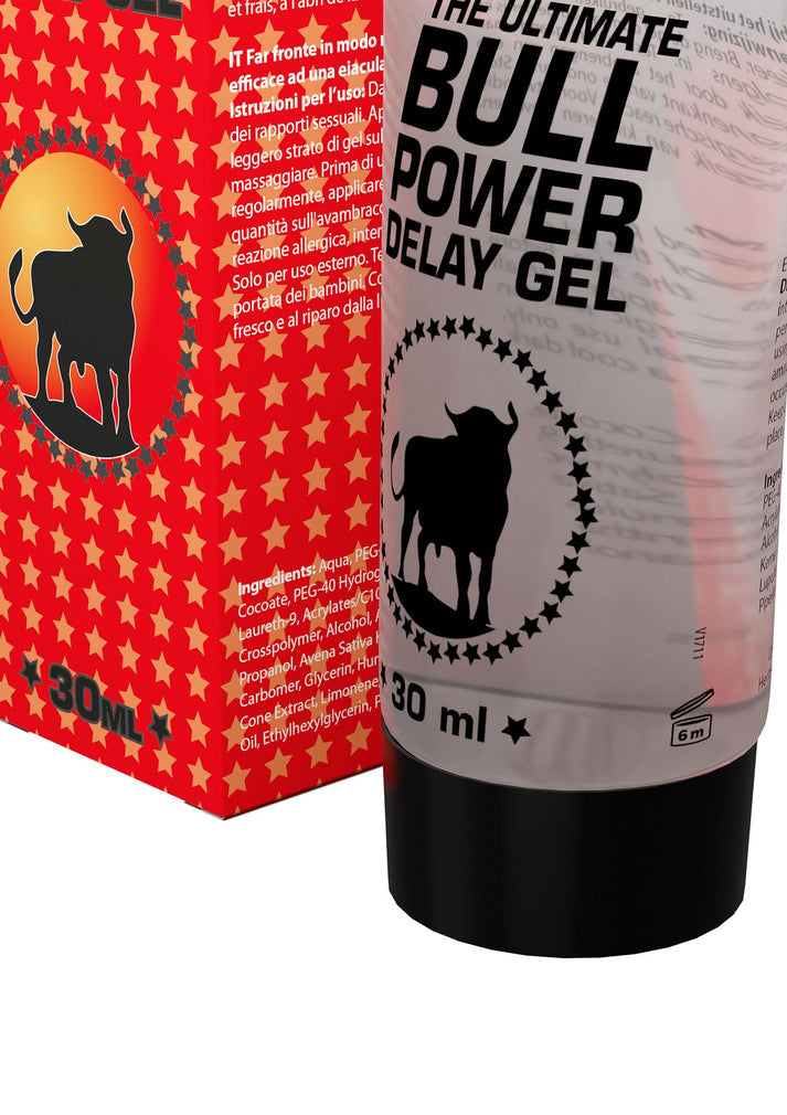 Bestel: Bull Power Delay Gel West 30 ml by Cobeco - bij Happytoys: de erotische sex webshop | liever Happy dan Easy ⭐⭐⭐⭐⭐