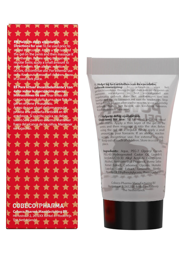 Bestel: Bull Power Delay Gel West 30 ml by Cobeco - bij Happytoys: de erotische sex webshop | liever Happy dan Easy ⭐⭐⭐⭐⭐