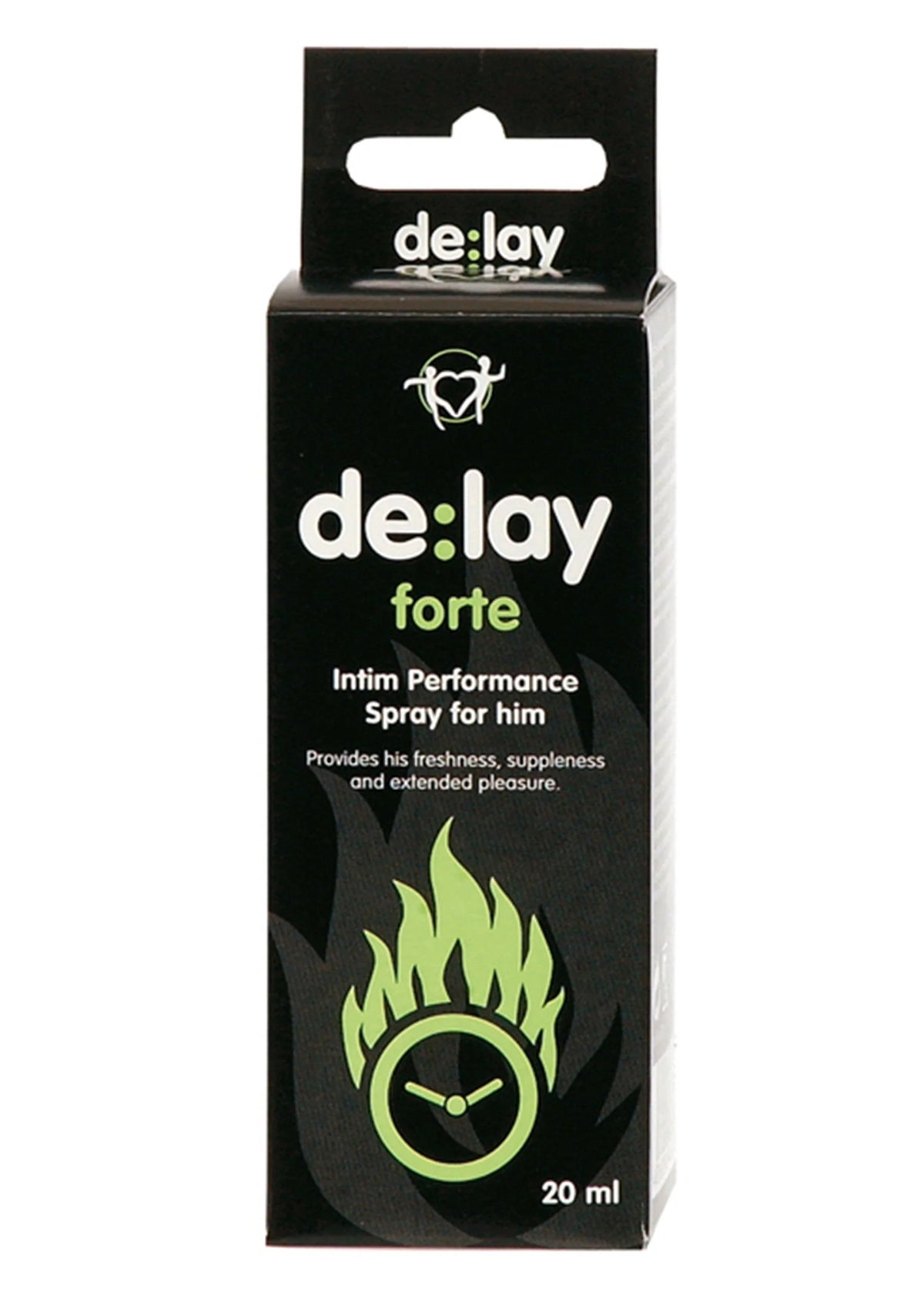 Bestel: Delay Forte Spray 20 ml - bij Happytoys.nl, happytoys.be, Happytoys.ae: erotische sex webshop | liever Happy dan Easy ⭐⭐⭐⭐⭐ - Default Title - 92589 - NATUREL - 20