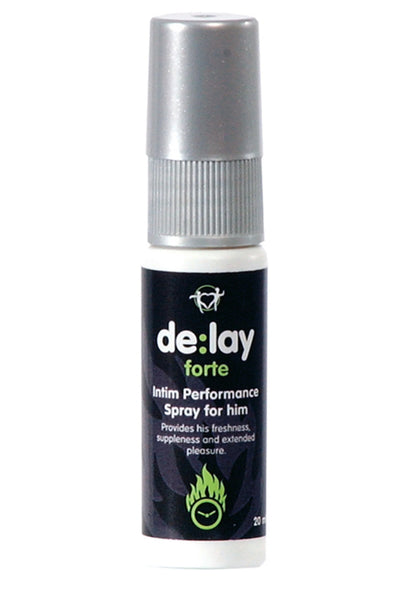 Bestel: Delay Forte Spray 20 ml - bij Happytoys.nl, happytoys.be, Happytoys.ae: erotische sex webshop | liever Happy dan Easy ⭐⭐⭐⭐⭐