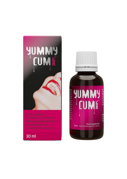 Bestel: Yummy Cum Drops 30 ml - bij Happytoys: de erotische sex webshop | liever Happy dan Easy ⭐⭐⭐⭐⭐ - Default Title - 92593 - NATUREL - 30