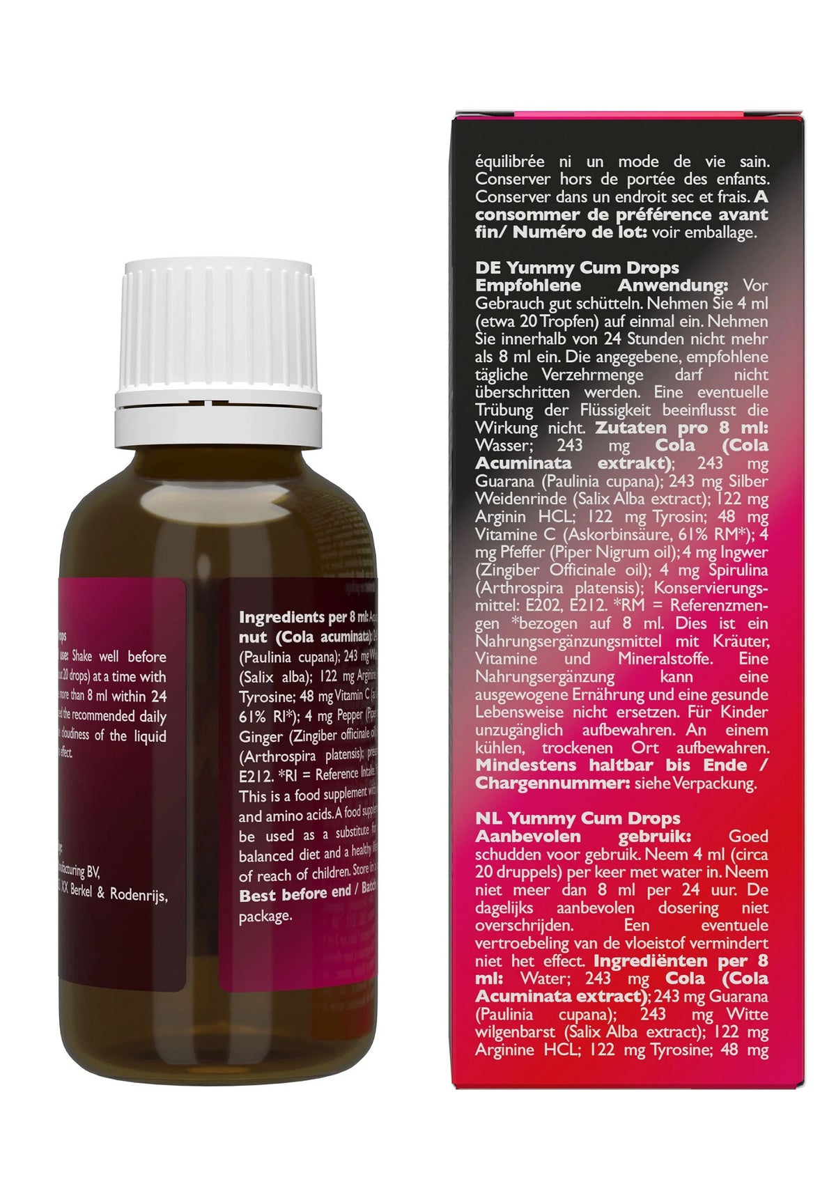 Bestel: Yummy Cum Drops 30 ml - bij Happytoys: de erotische sex webshop | liever Happy dan Easy ⭐⭐⭐⭐⭐