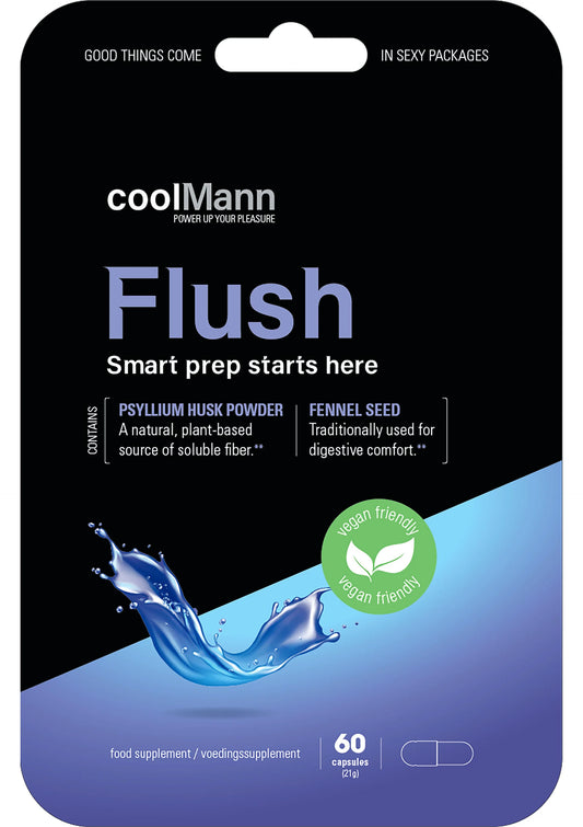 Bestel: CoolMann Flush 60 pcs by Cobeco CoolMann - bij Happytoys: de erotische sex webshop | liever Happy dan Easy ⭐⭐⭐⭐⭐