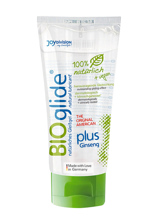 Bestel: American Bioglide Plus 100 ml by Joy Division - bij Happytoys: de erotische sex webshop | liever Happy dan Easy ⭐⭐⭐⭐⭐